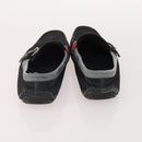 LOUIS VUITTON Monogram Mini Shoes Leather 5 Set Black Beige Navy LV Auth 174780-11