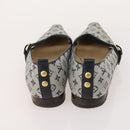 LOUIS VUITTON Monogram Mini Shoes Leather 5 Set Black Beige Navy LV Auth 174780-7