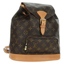 LOUIS VUITTON Monogram Montsouris MM Backpack M51136 LV Auth 174781SAV-1