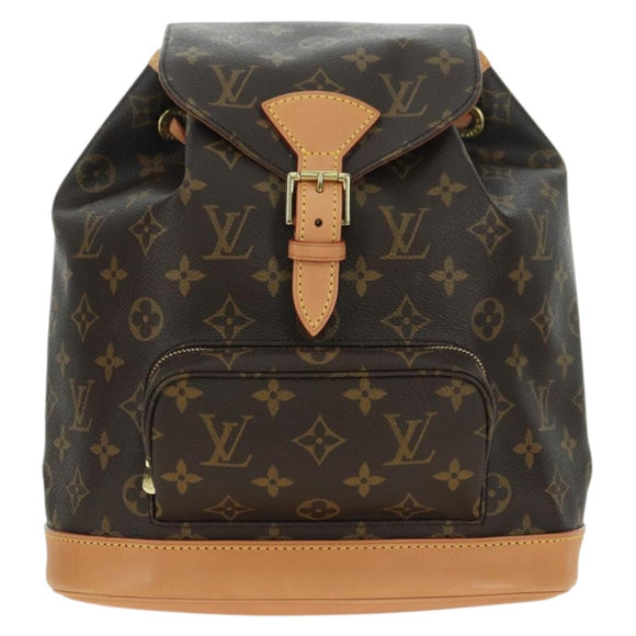 LOUIS VUITTON Monogram Montsouris MM Backpack M51136 LV Auth 174781SAV