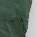 PRADA Tote Bag Nylon Green Silver Auth 174789-16