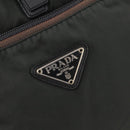 PRADA Backpack Nylon Gray Silver Auth 174793A-18