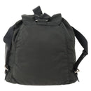 PRADA Backpack Nylon Gray Silver Auth 174793A-2