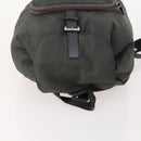 PRADA Backpack Nylon Gray Silver Auth 174793A-6