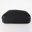 PRADA Hand Bag Nylon 2 Set Black White Auth 174802-7
