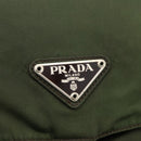 PRADA Backpack Nylon Green Auth 174836-21