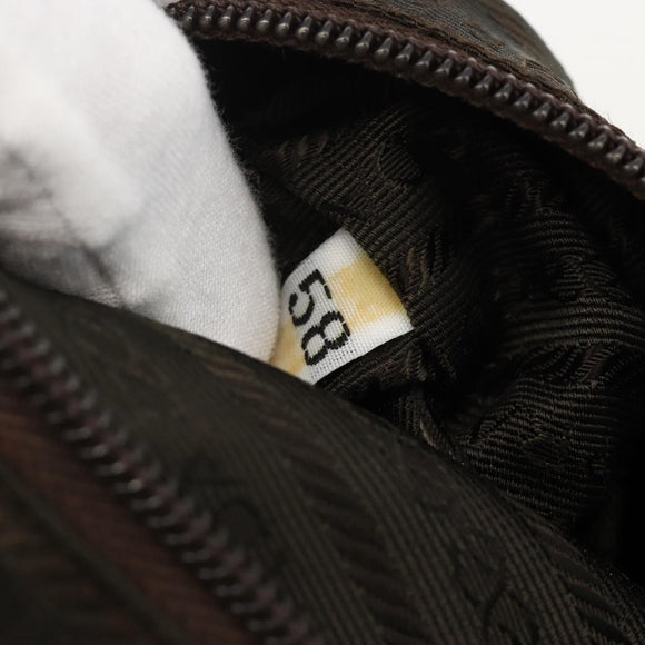 PRADA Backpack Nylon Green Auth 174836