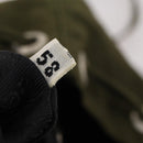 PRADA Backpack Nylon Khaki Silver Auth 174854-12