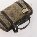 GUCCI GG Supreme GG Crystal Hand Bag PVC 3 Set Beige Auth 174861-14