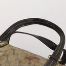 GUCCI GG Supreme GG Crystal Hand Bag PVC 3 Set Beige Auth 174861-15