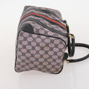 GUCCI GG Supreme GG Crystal Hand Bag PVC 3 Set Beige Auth 174861-20