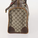 GUCCI GG Supreme GG Crystal Hand Bag PVC 3 Set Beige Auth 174861-4