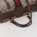 GUCCI GG Supreme GG Crystal Hand Bag PVC 3 Set Beige Auth 174861-6