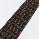 FENDI Necktie Silk Black Auth 174882A-4