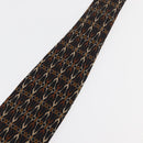 FENDI Necktie Silk Black Auth 174882A-5
