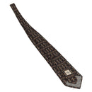 FENDI Necktie Silk Black Auth 174882A-7