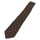 FENDI Necktie Silk Brown Auth 174883A-1