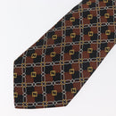 FENDI Necktie Silk Brown Auth 174883A-3