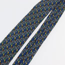 HERMES Necktie Silk Blue Auth 174885A-6