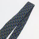 HERMES Necktie Silk Blue Auth 174885A-7