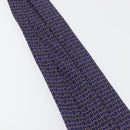 HERMES Necktie Silk Navy Auth 174890A-13