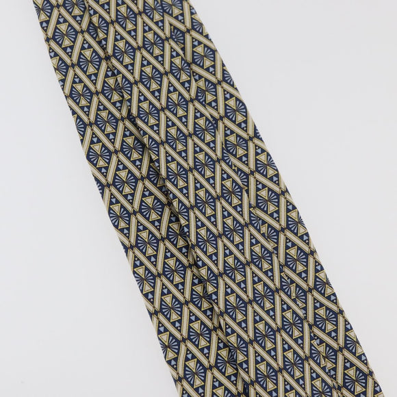 HERMES Krawatte Seide Blau Original 174891A