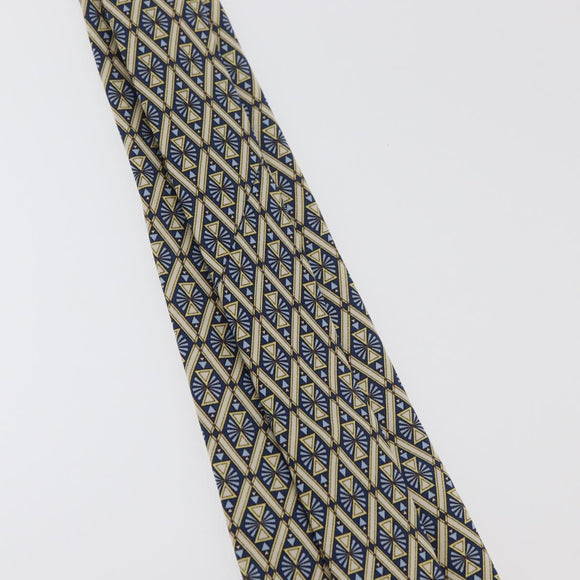 HERMES Krawatte Seide Blau Original 174891A