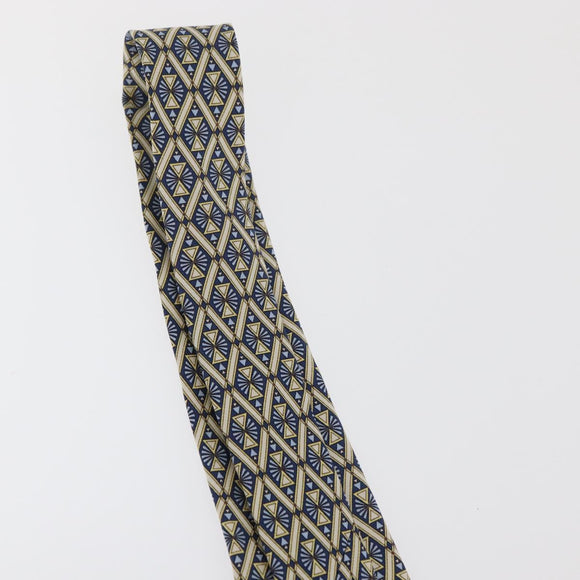 HERMES Krawatte Seide Blau Original 174891A