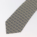 HERMES Necktie Silk Blue Auth 174891A-3