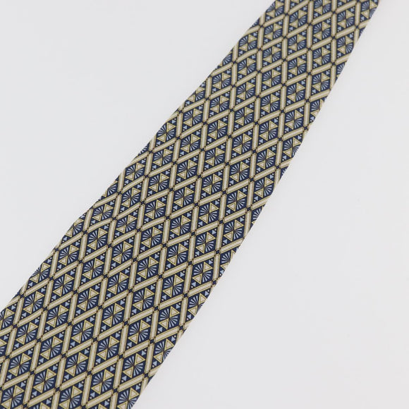 HERMES Krawatte Seide Blau Original 174891A