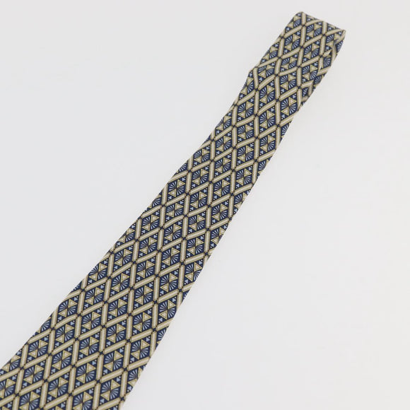 HERMES Krawatte Seide Blau Original 174891A