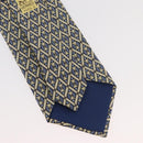 HERMES Krawatte Seide Blau Original 174891A-8