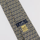 HERMES Krawatte Seide Blau Original 174891A-9
