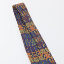 HERMES Necktie Silk Blue Auth 174892-13