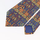 HERMES Necktie Silk Blue Auth 174892-3