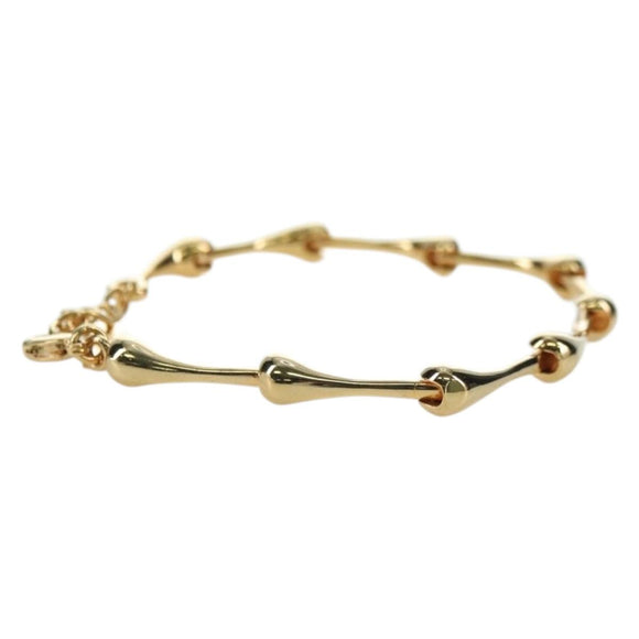 SAINT LAURENT Bracelet metal Gold Auth 174898A