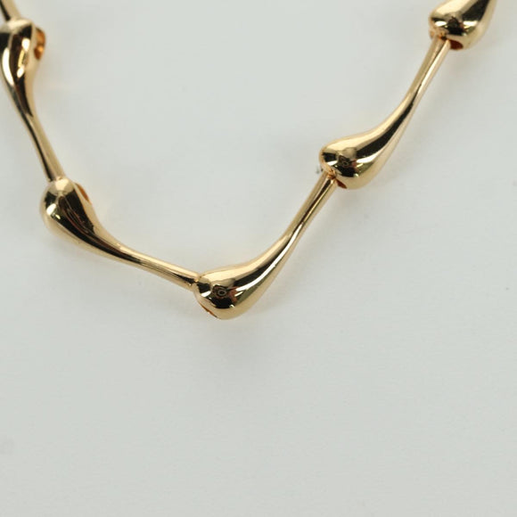 SAINT LAURENT Bracelet metal Gold Auth 174898A