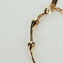 SAINT LAURENT Bracelet metal Gold Auth 174898A-4