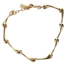 SAINT LAURENT Bracelet metal Gold Auth 174898A-6
