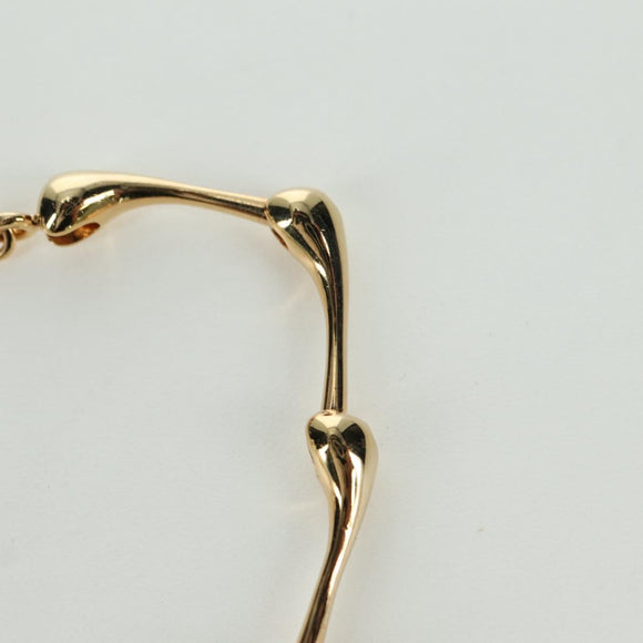 SAINT LAURENT Bracelet metal Gold Auth 174898A