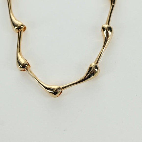 SAINT LAURENT Bracelet metal Gold Auth 174898A