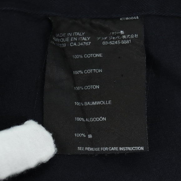 PRADA Skirt Cotton Navy Auth 174903A