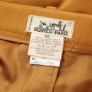HERMES Skirt Wool Brown Auth 174904A-8