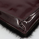 FENDI Shoulder Bag Canvas Brown Gold Auth 174921A-16