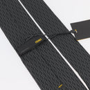 FENDI Necktie Silk Gray Auth 174924-10