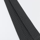 FENDI Necktie Silk Gray Auth 174924-12