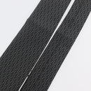 FENDI Necktie Silk Gray Auth 174924-5