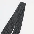 FENDI Necktie Silk Gray Auth 174924-7