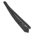 FENDI Necktie Silk Gray Auth 174924-8
