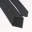 FENDI Necktie Silk Gray Auth 174924-9
